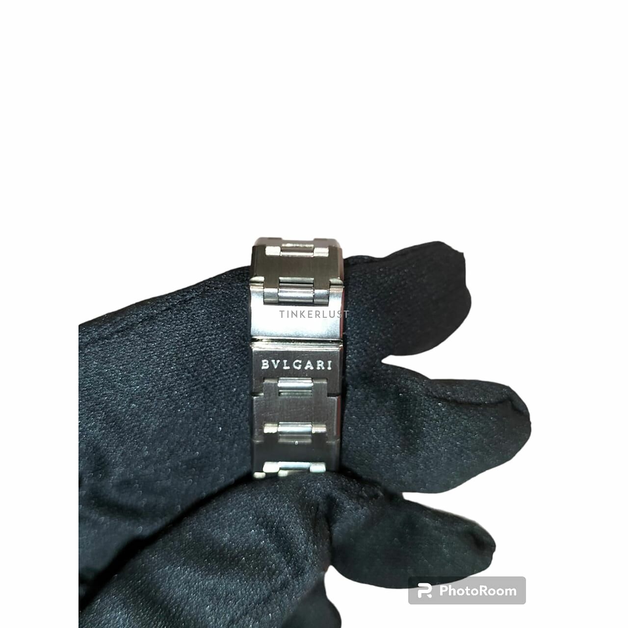 Bvlgari BB 23 SS Stainless Steel Black dial 23mm Quartz Watch