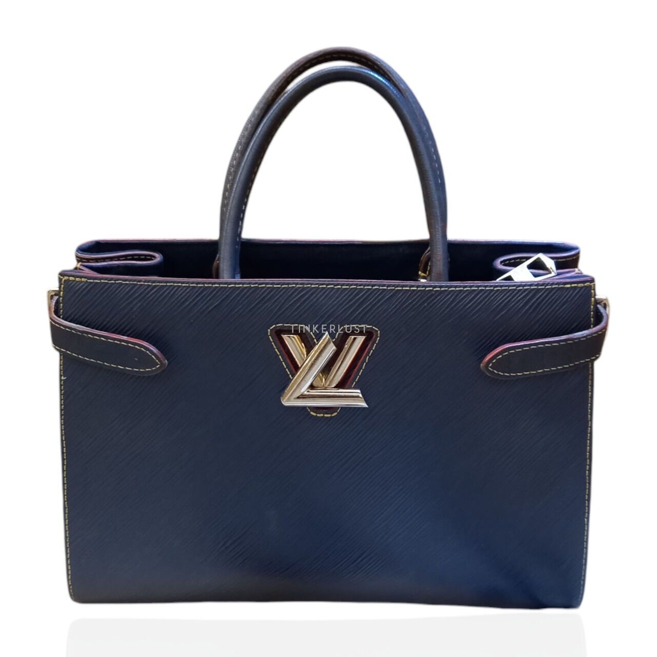 Louis Vuitton Twist Blue Indigo Epi Leather 2019 Satchel