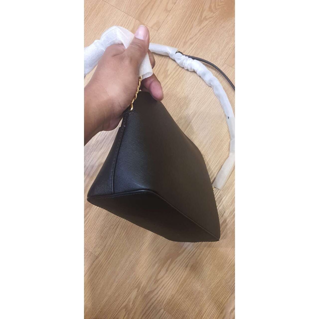 Michael Kors Dome Medium Black Shoulder Bag
