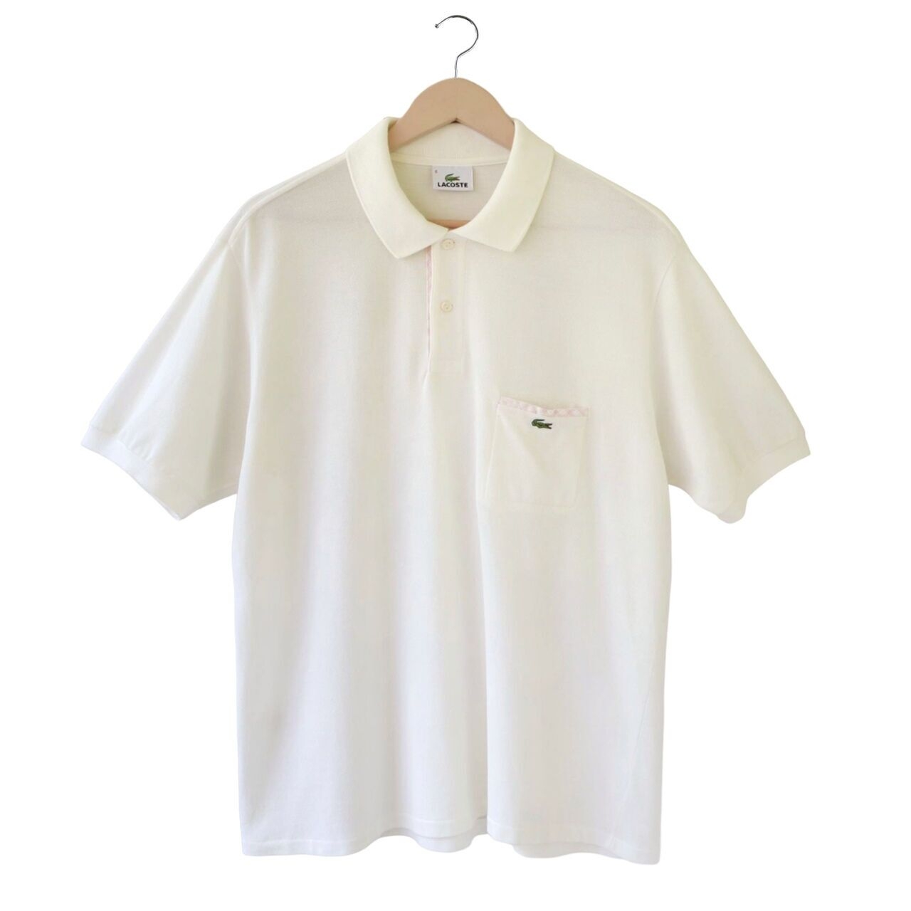 Lacoste White Polo Shirt