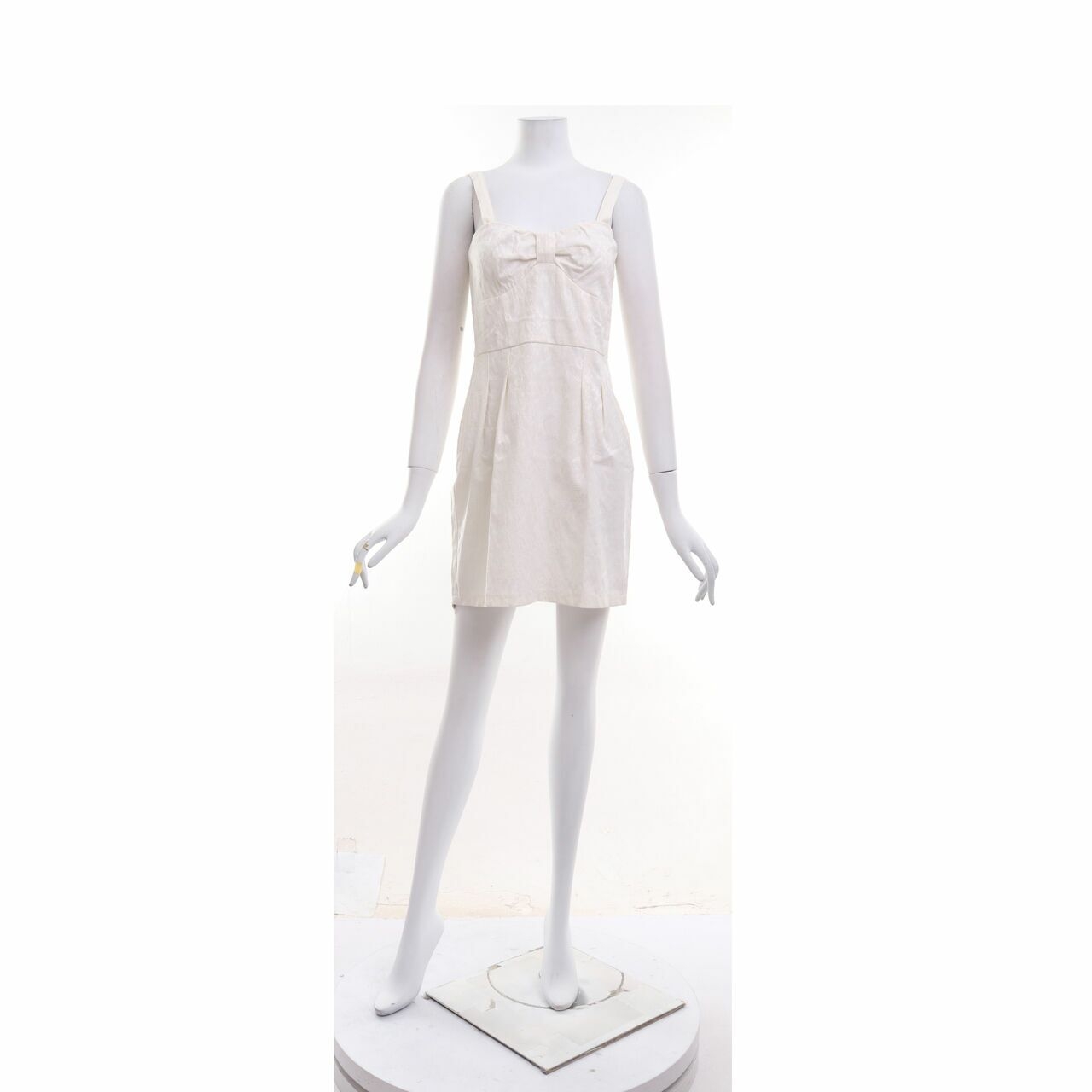 Valley Girl White Mini Dress