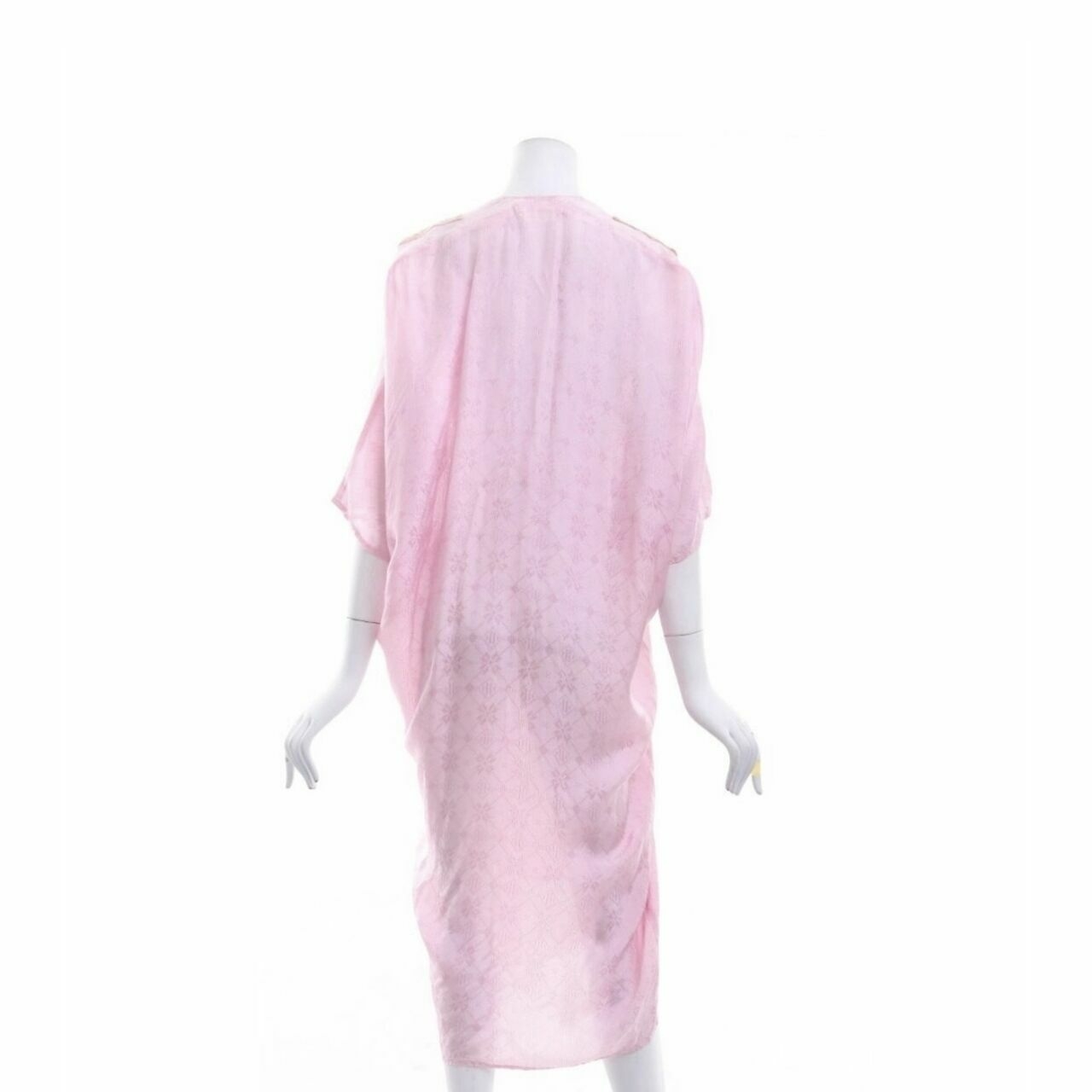 Febianihermaini Pink Midi Dress