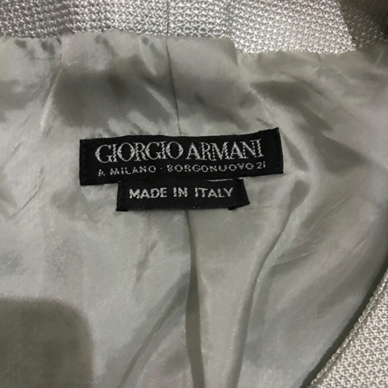 Giorgio Armani Silver Blazer