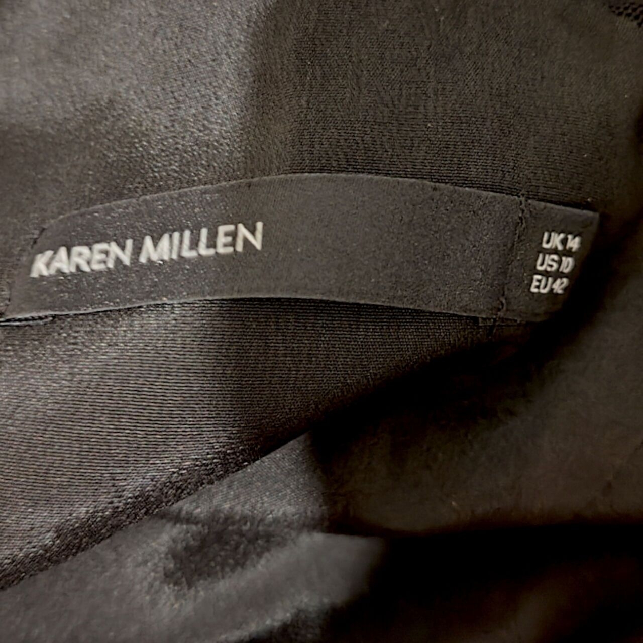 Karen Millen Gold & Black Jumpsuit
