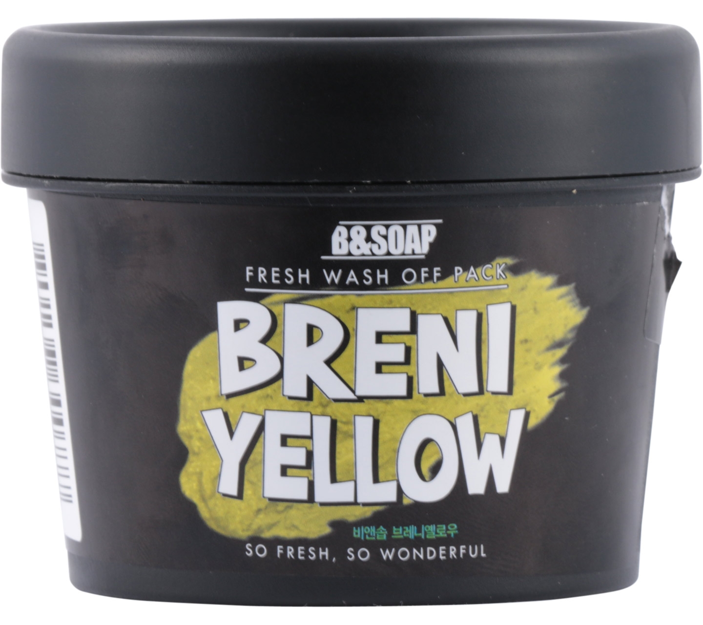 B&Soap Breni Yellow Fresh Wash Off Pack Faces