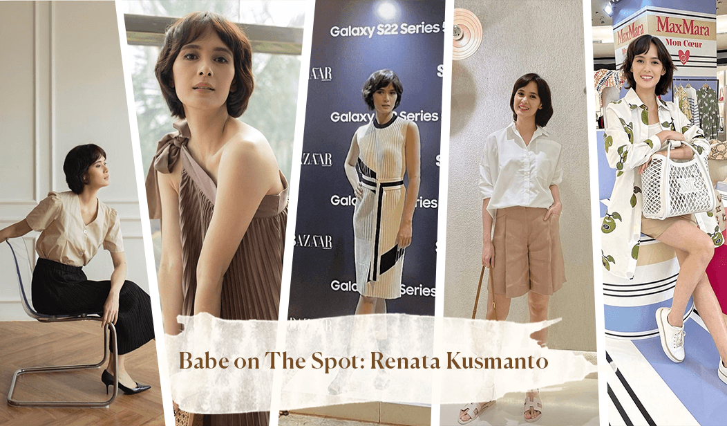 Babe On The Spot: Renata Kusmanto