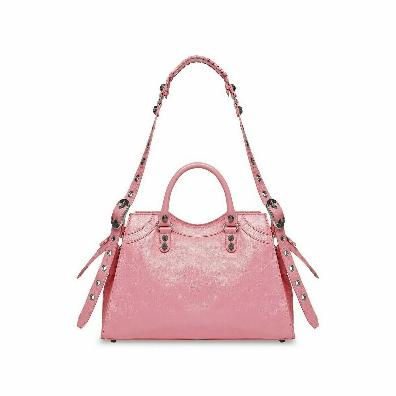 Balenciaga Neo Cagole City Handbag in Pink