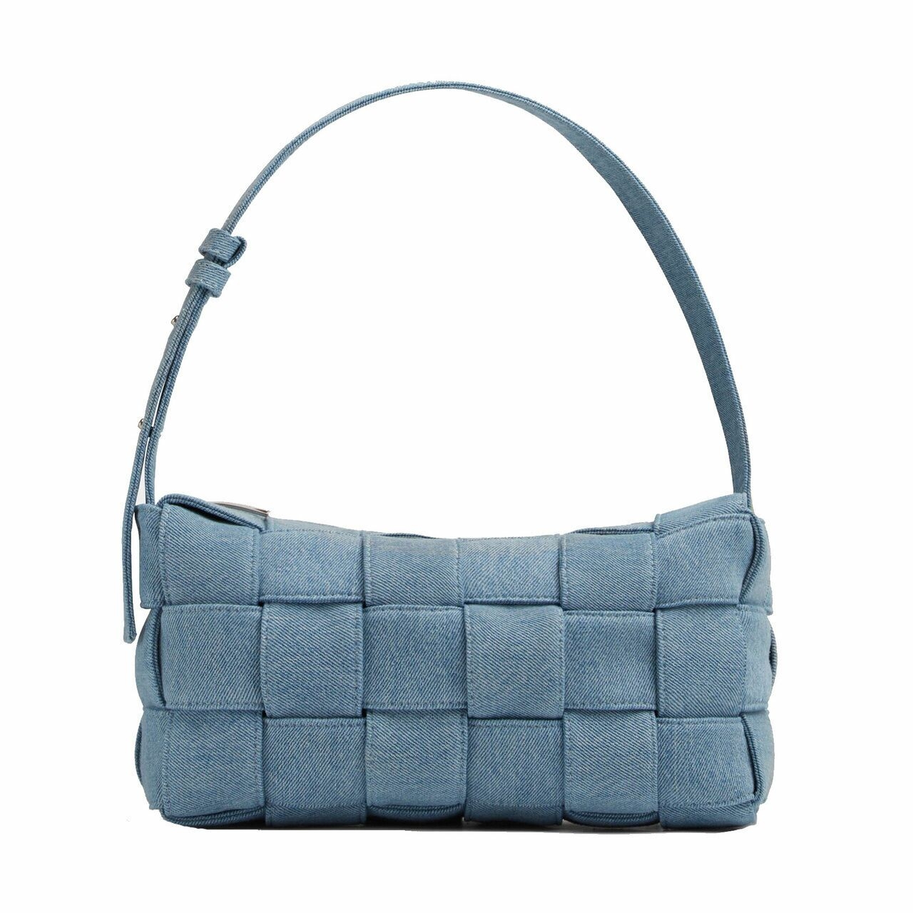 [PREORDER] Bottega Veneta Brick Cassette Indigo Washed Shoulder Bag