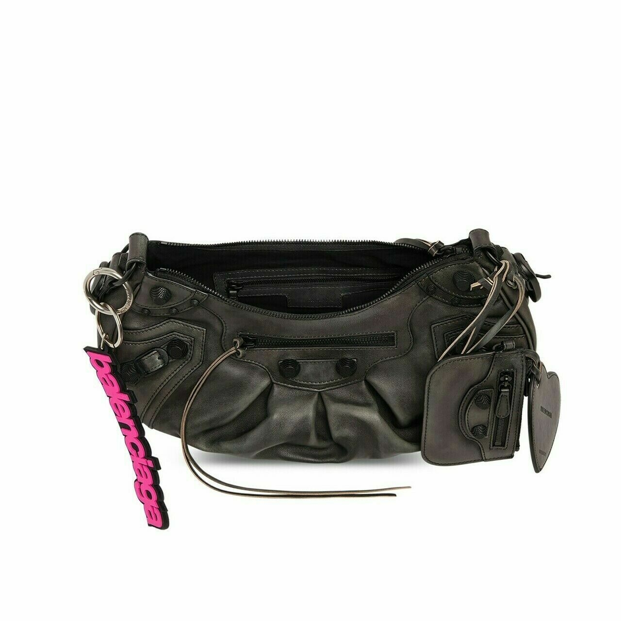 Balenciaga Women's Le Cagole Small Shoulder Bag in Black