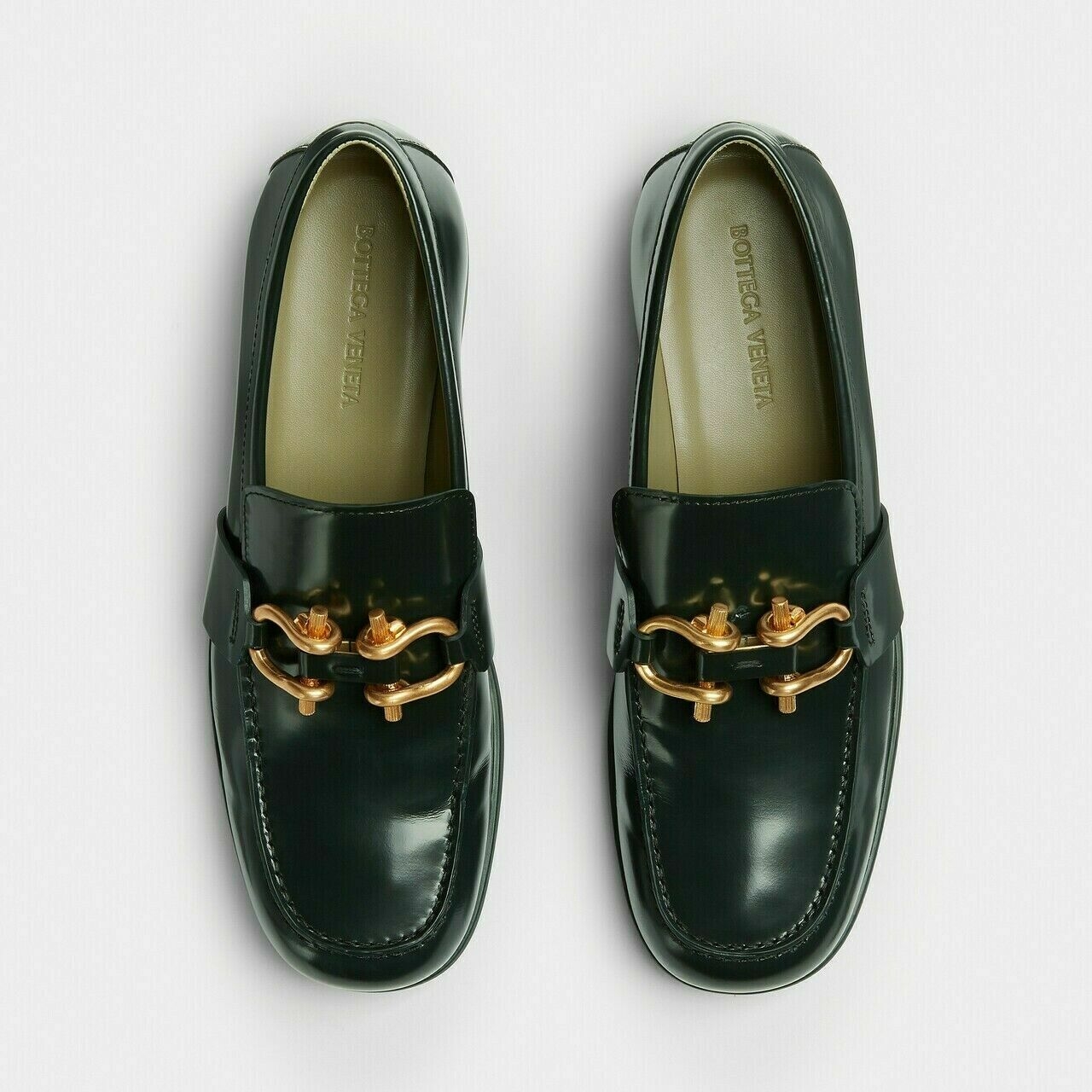 [PREORDER] Bottega Veneta Moccasins Monsieur in Black Inkwell