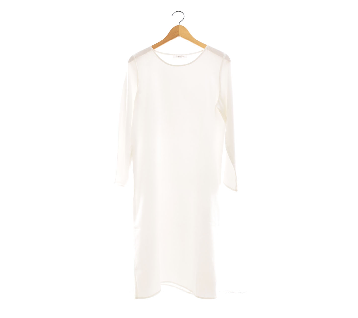 Shop At Velvet Off White Midi Dress