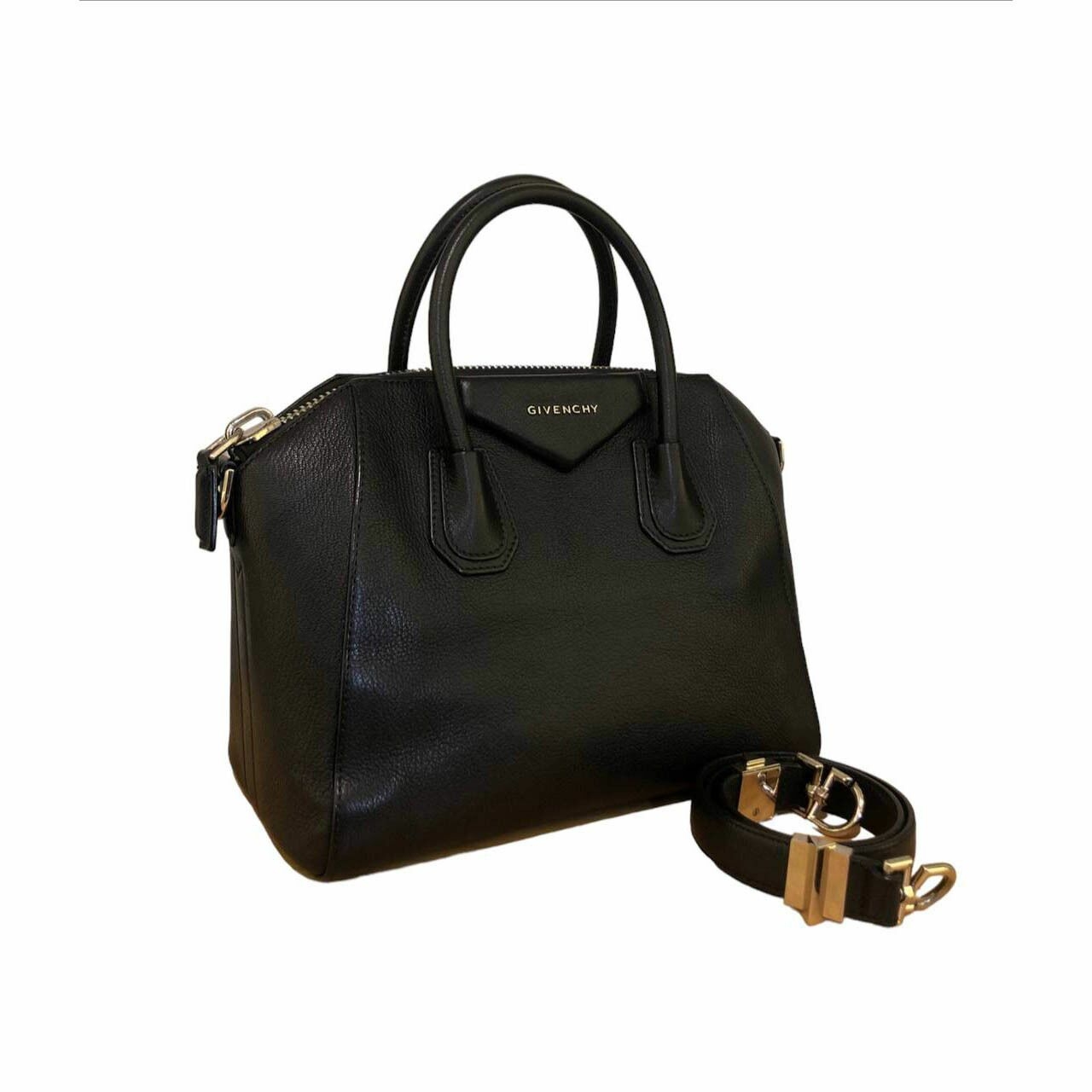 Givenchy Antigona Small Black Grained 2016 Satchel