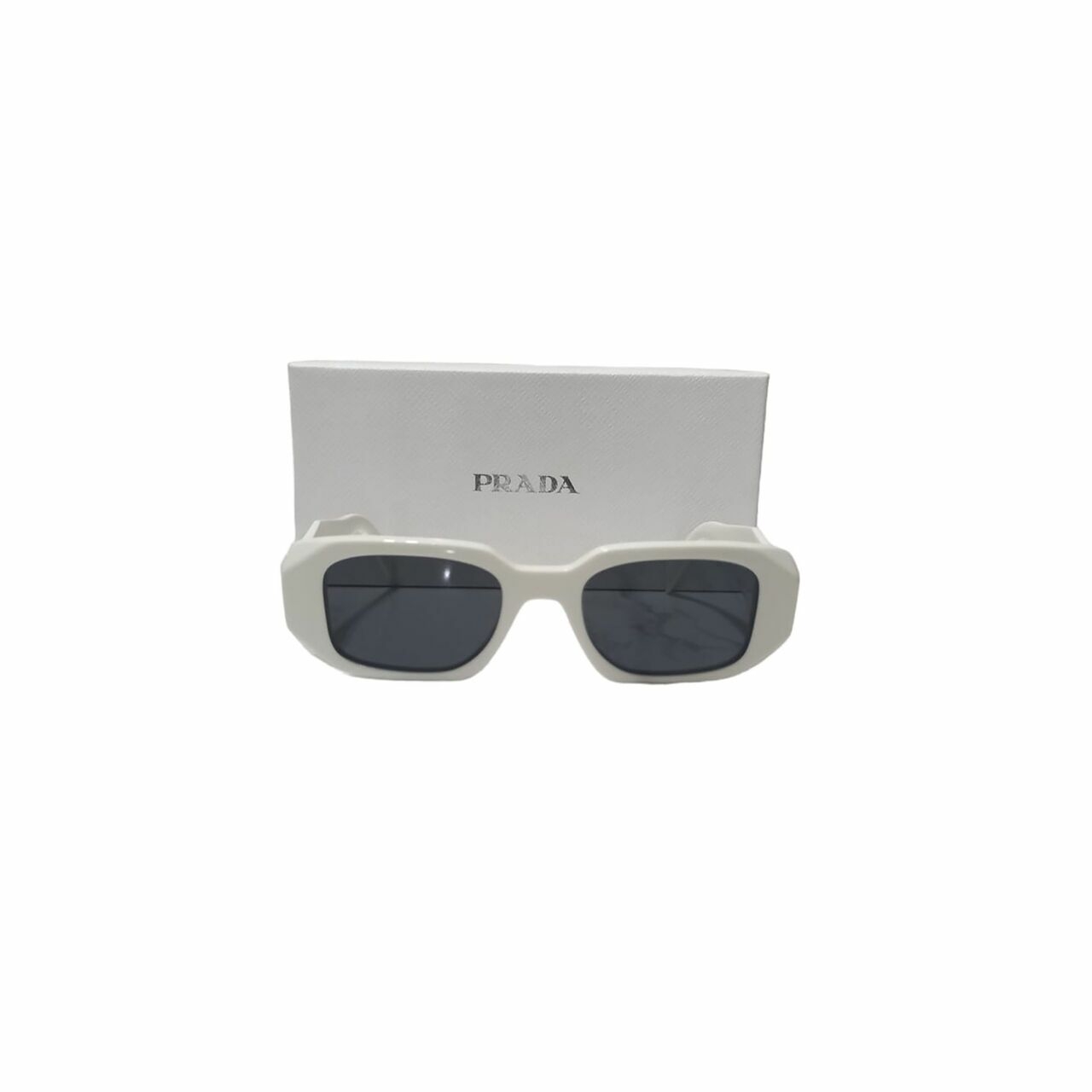 Prada Symbole Sunglasses White