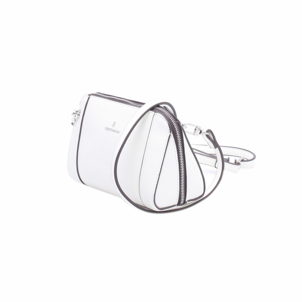 Obermain White Sling Bag