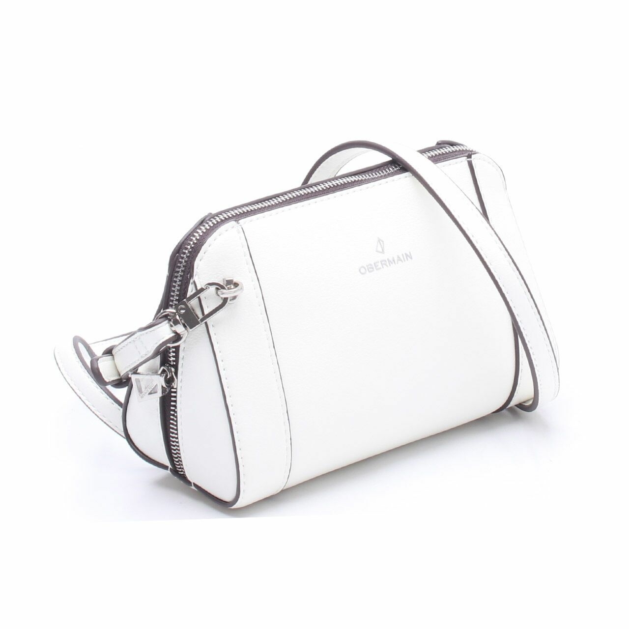 Obermain White Sling Bag