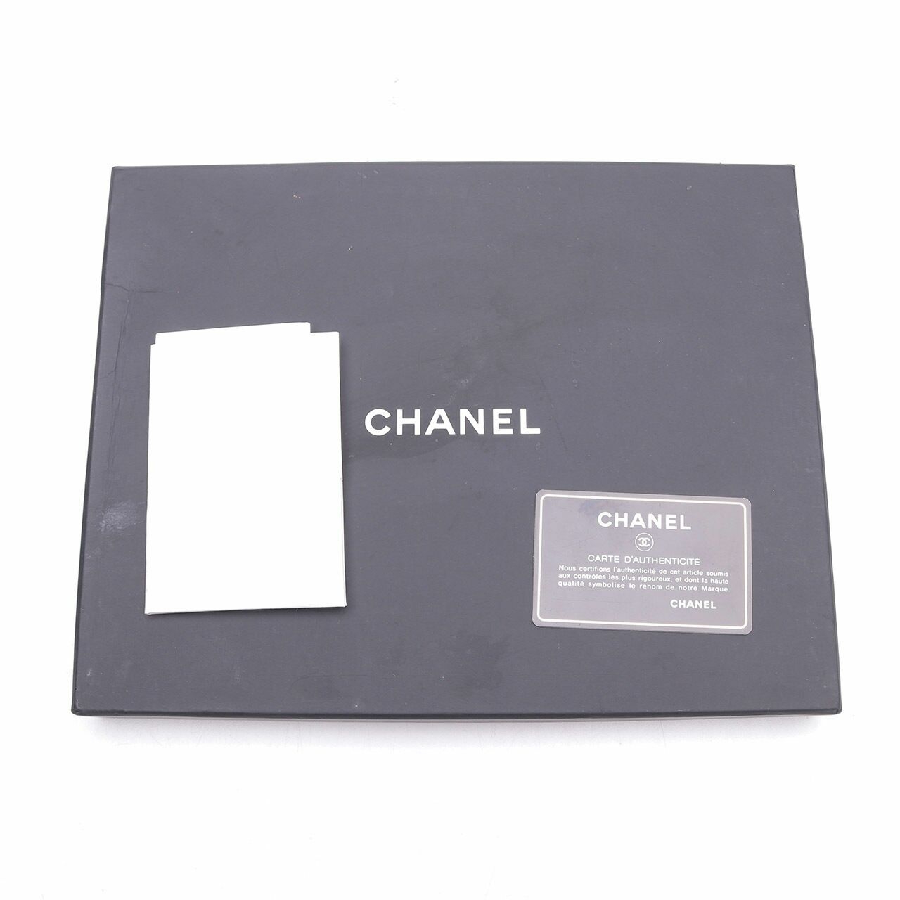 Chanel Two Tone Black/Gold Case Clutch