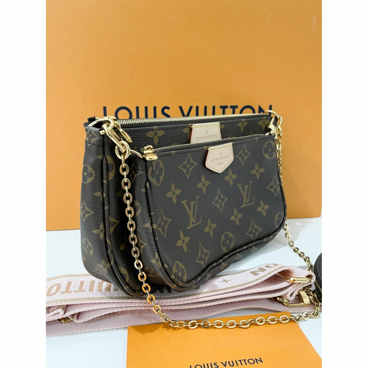 Louis Vuitton Brown Sling Bag