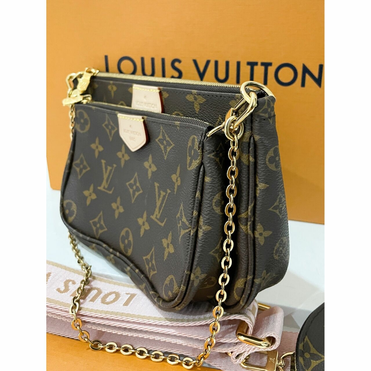 Louis Vuitton Brown Sling Bag