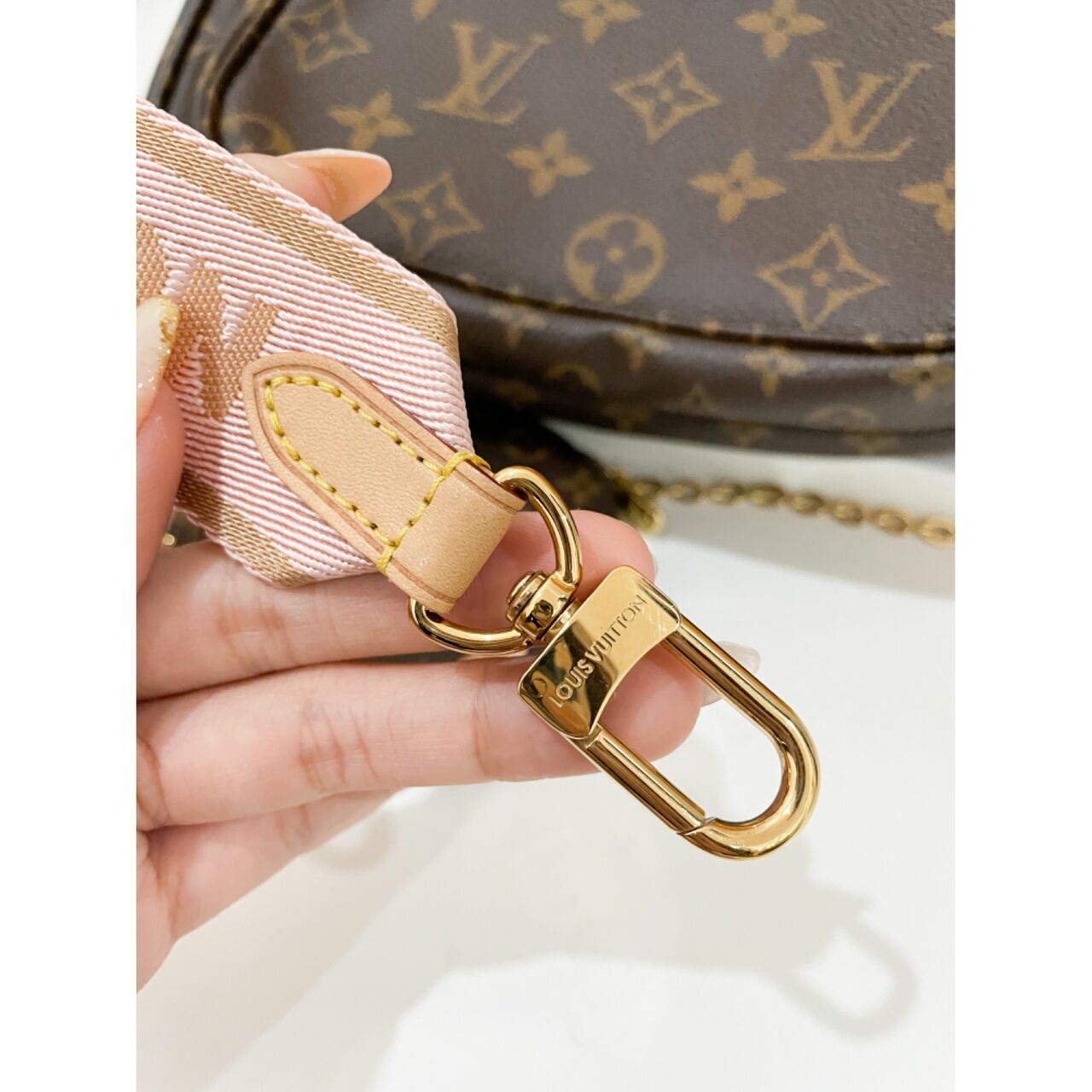 Louis Vuitton Brown Sling Bag