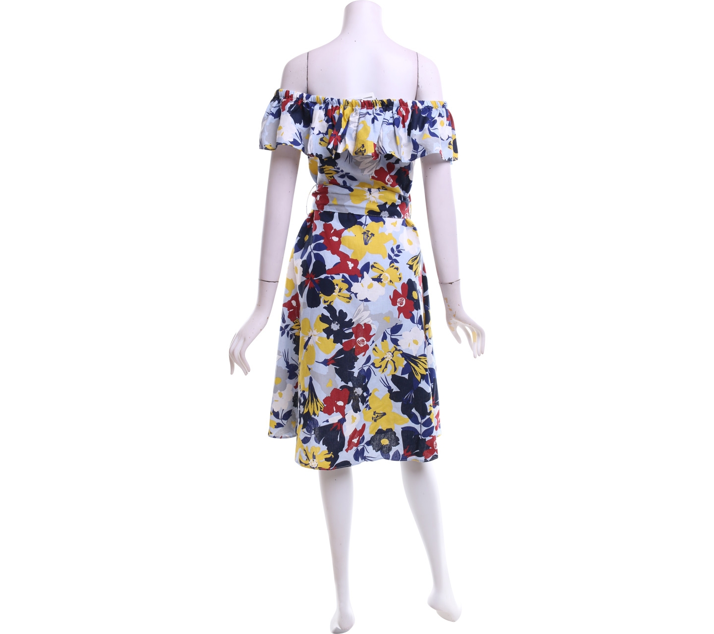 Zara Multi Colour Floral Midi Dress