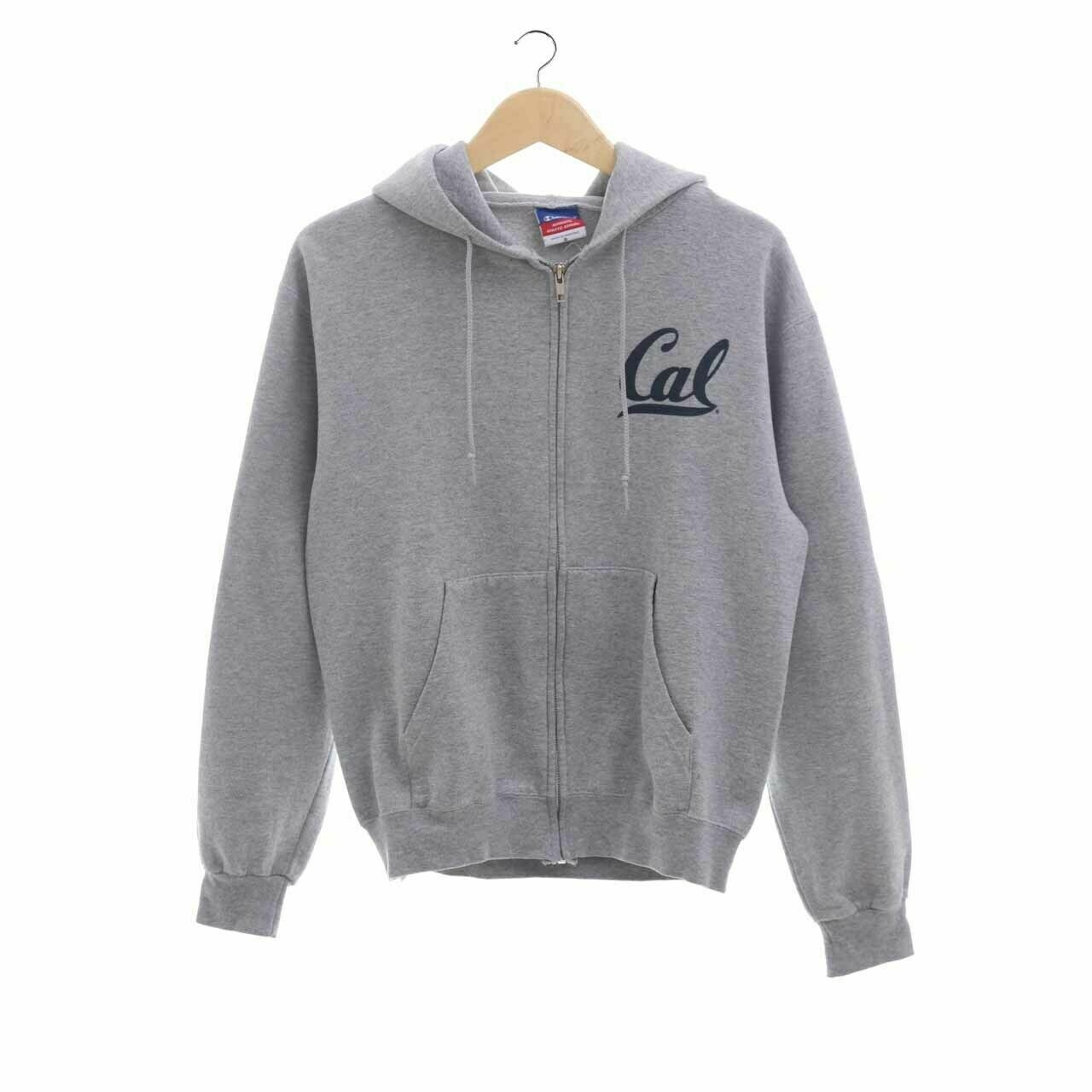 Champion Grey Hoodie Jacket