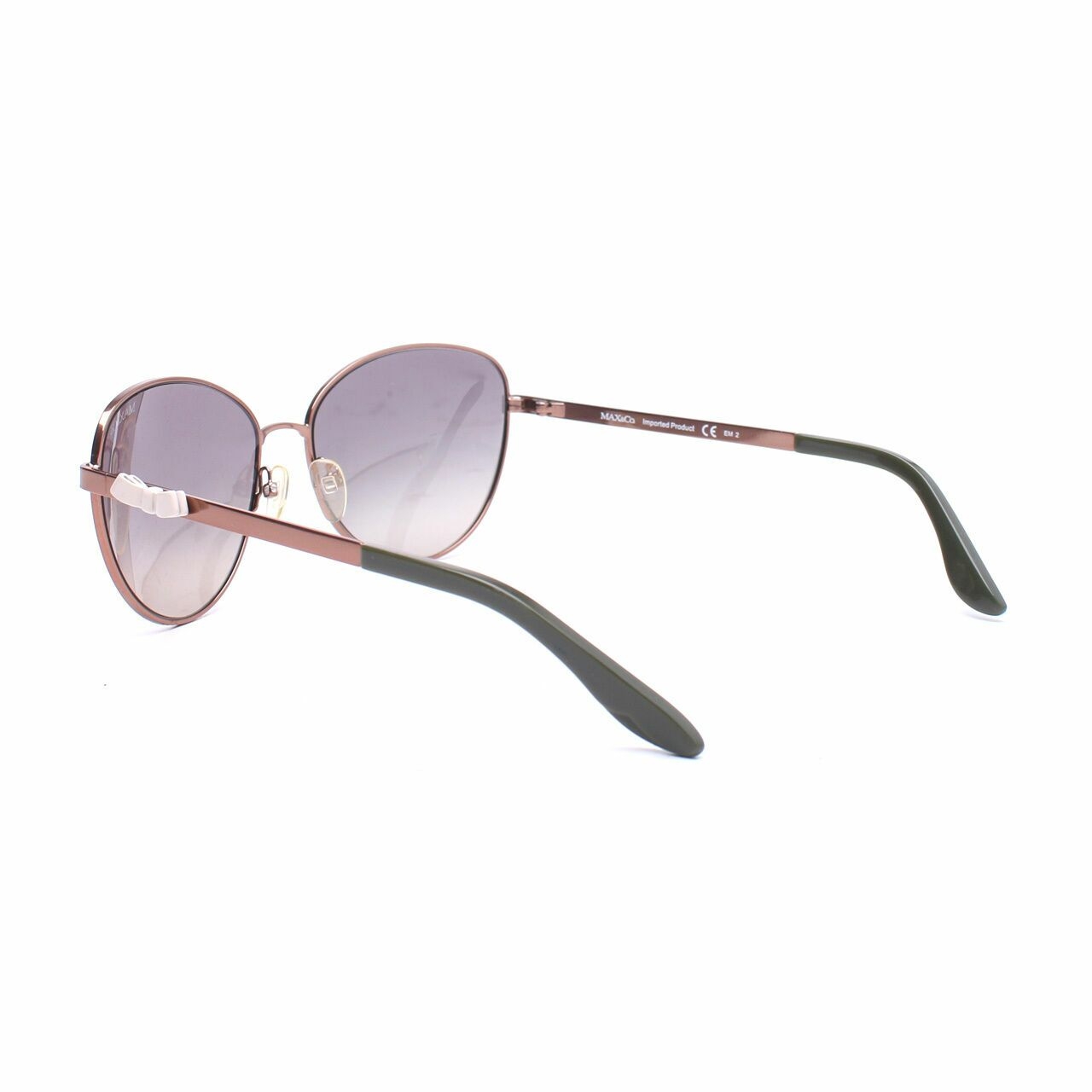 Max & Co 185 IRE DX 58 Brown Metal Sunglasess