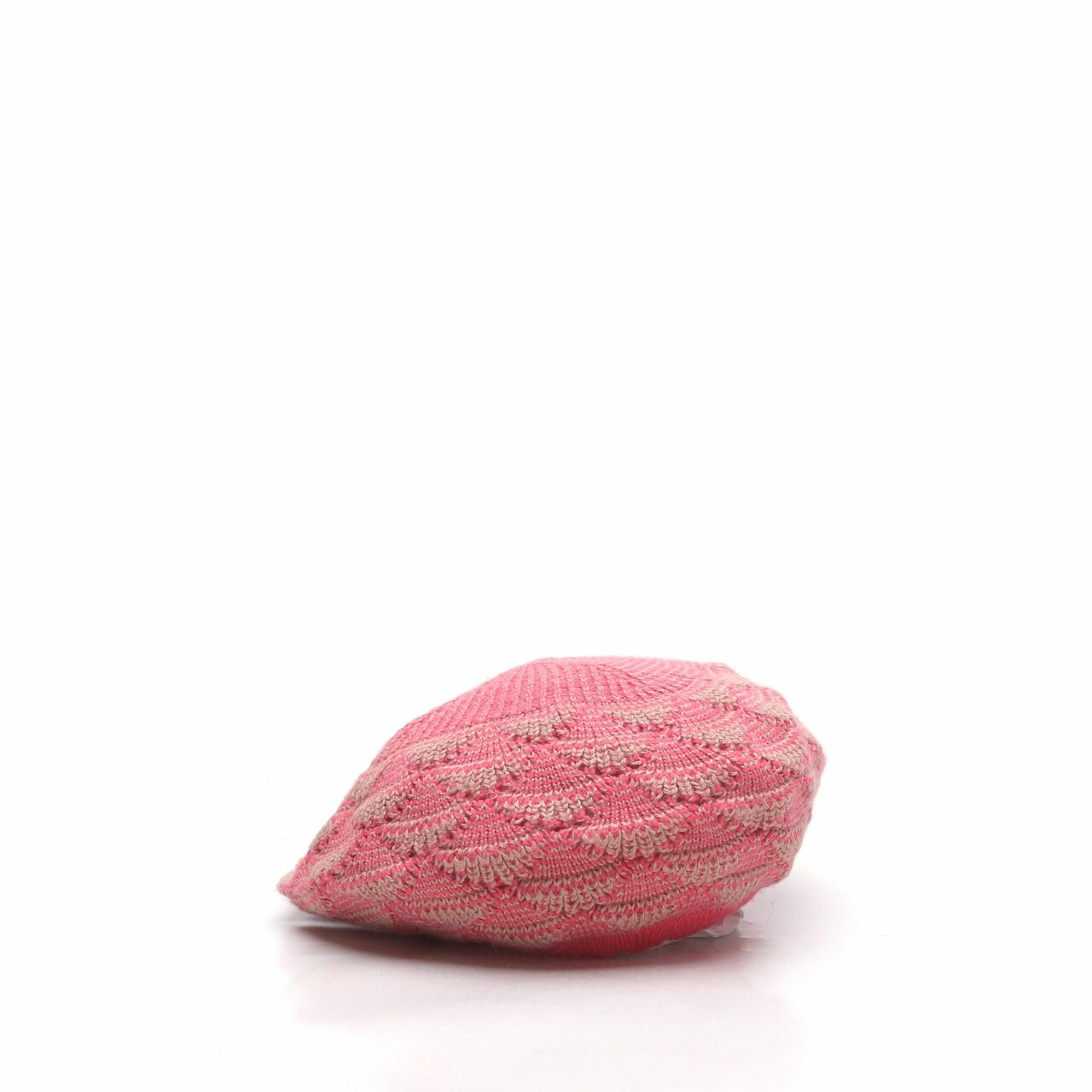 H&M Pink Knit Baret Hats