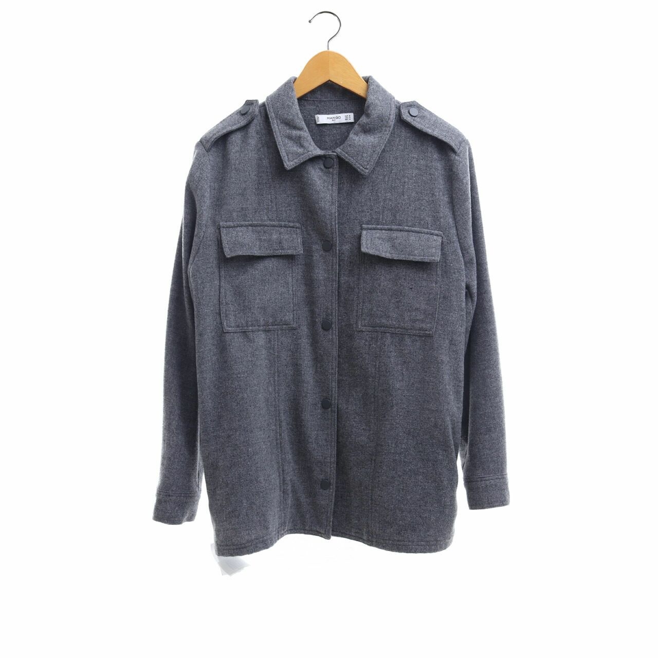 Mango Dark Grey Shirt