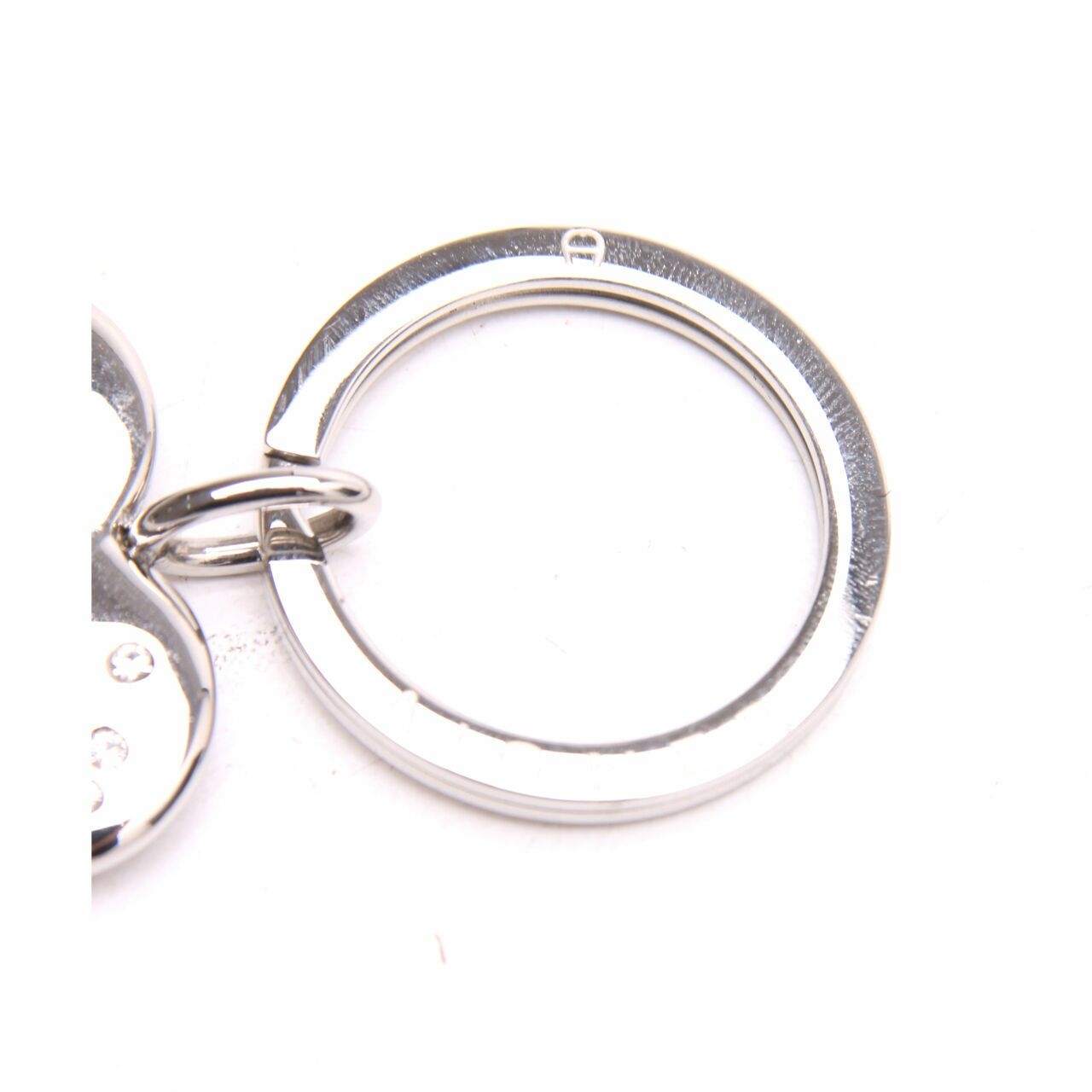 Aigner Silver Love Keychain