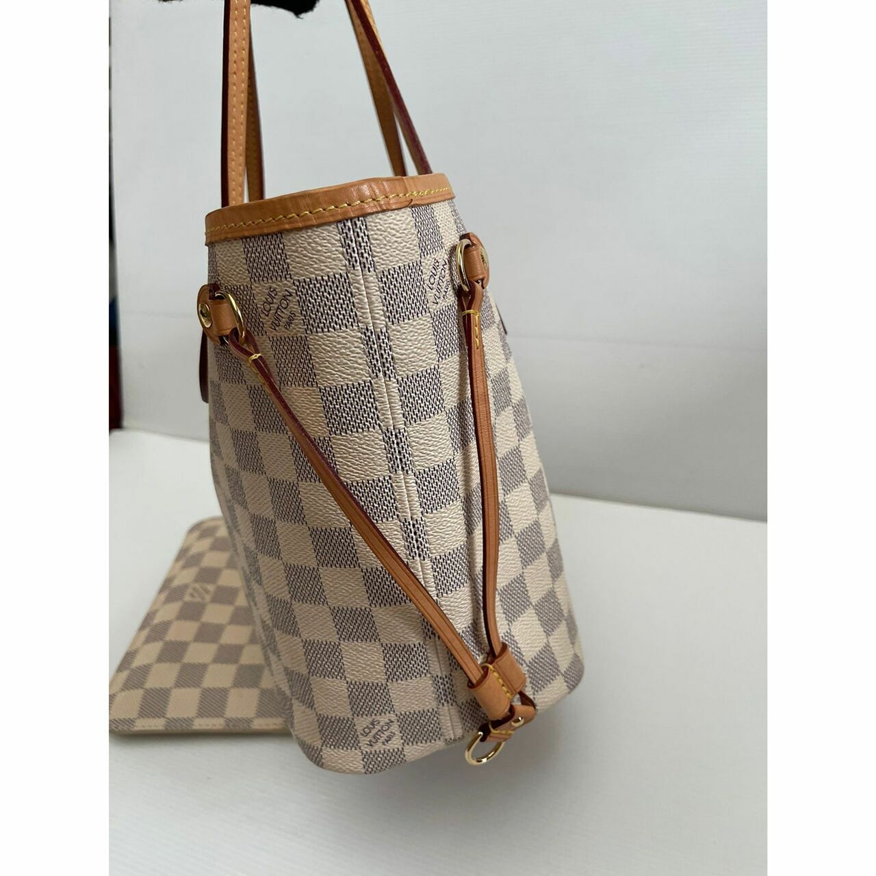 Louis Vuitton Neverfull PM Damier Azur 2021 Tote Bag