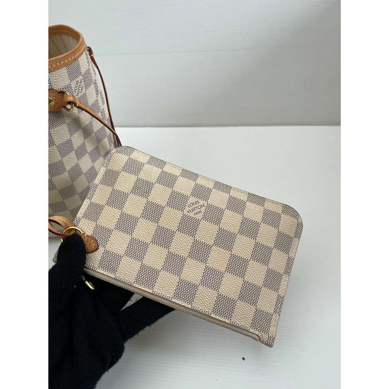 Louis Vuitton Neverfull PM Damier Azur 2021 Tote Bag