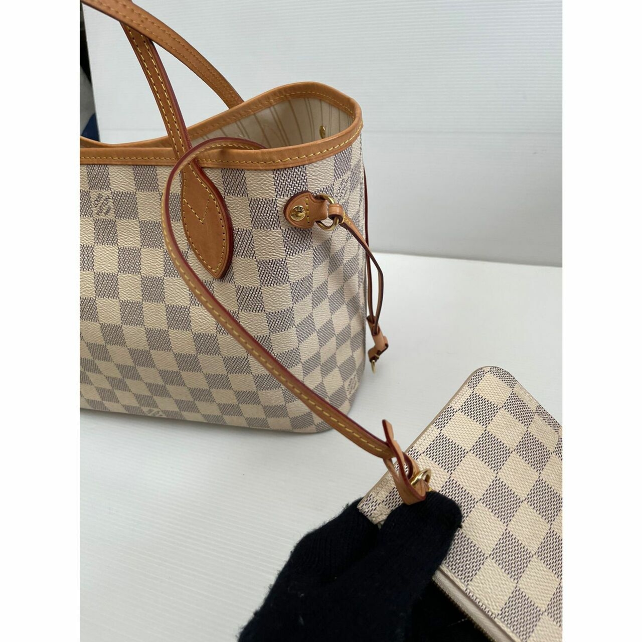 Louis Vuitton Neverfull PM Damier Azur 2021 Tote Bag