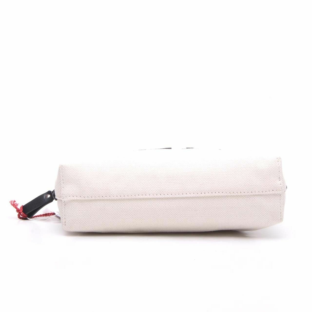 Valentino VLogo Cosmetic Pouch Beige Ivory