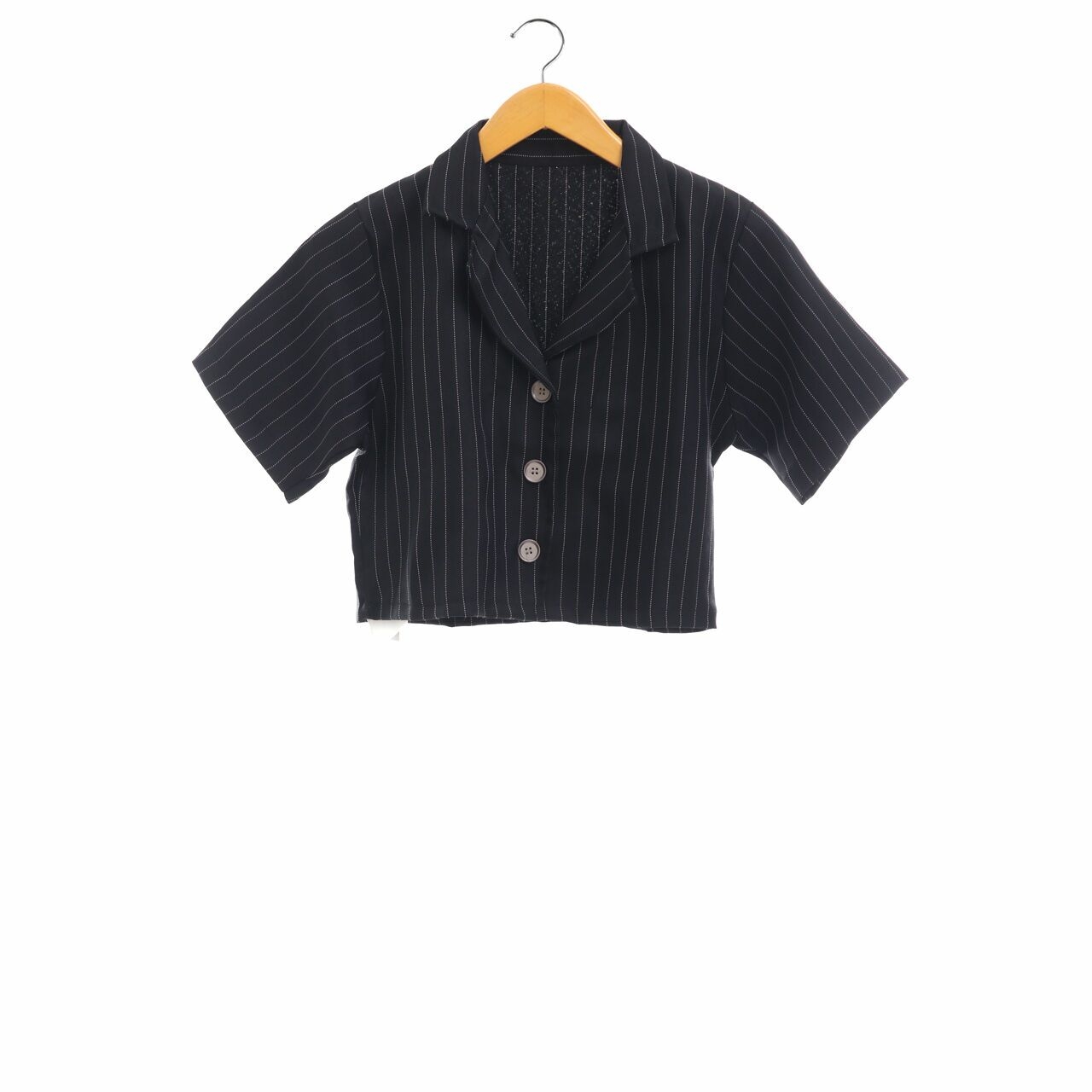 Private Collection Black Stripes Shirt