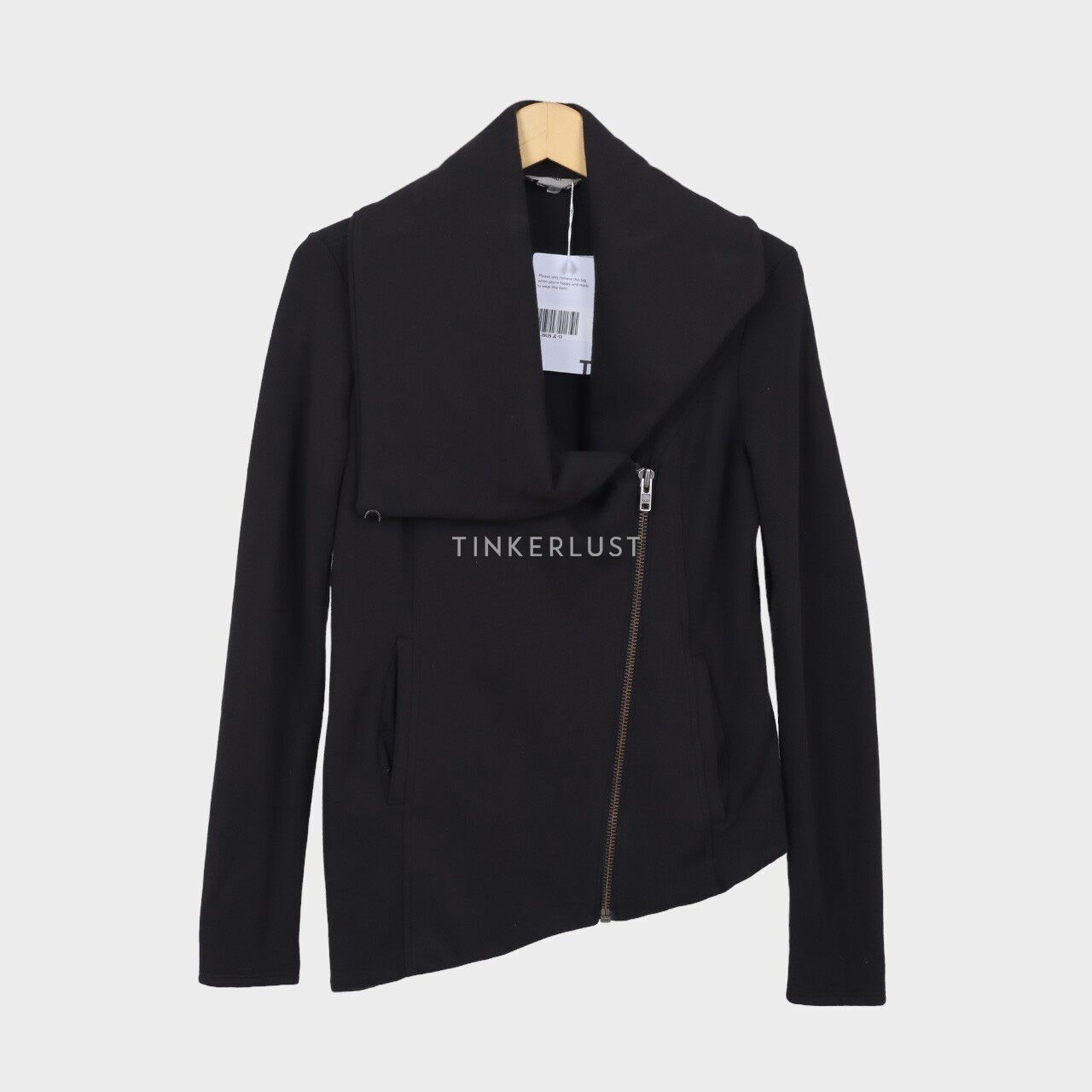 Helmut Lang Black Zipper Jacket	