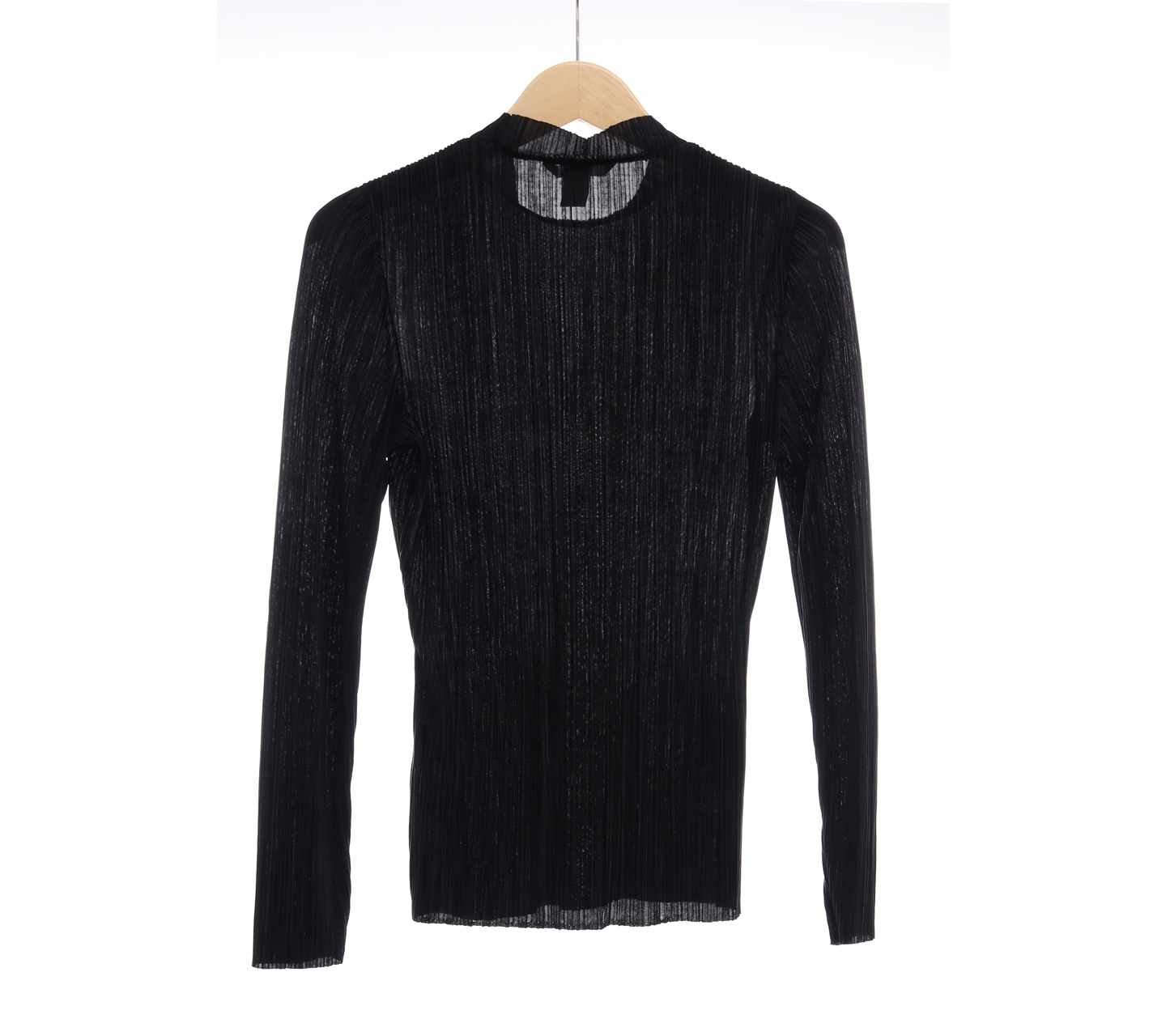 H&M Black Long Sleeve Blouse