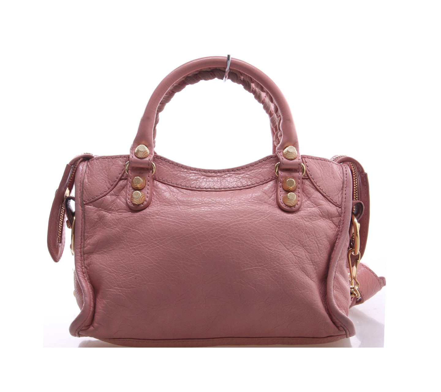 Balenciaga Pink Mini City Satchel