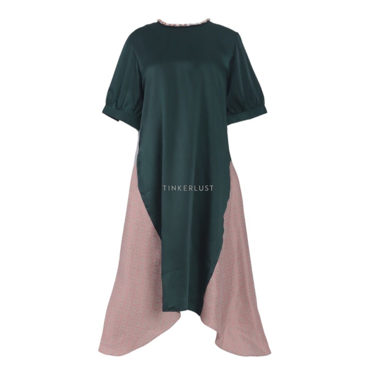 Private Collection Dark Green Midi Dress