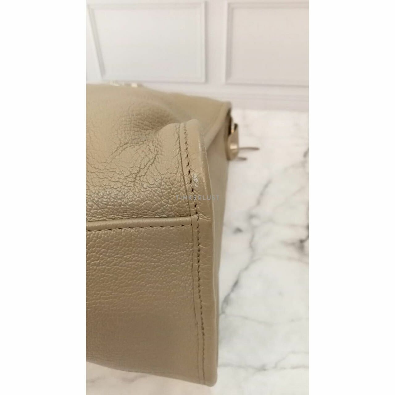 Balenciaga Reguler City Edge 2022 Griss GHW Satchel Bag