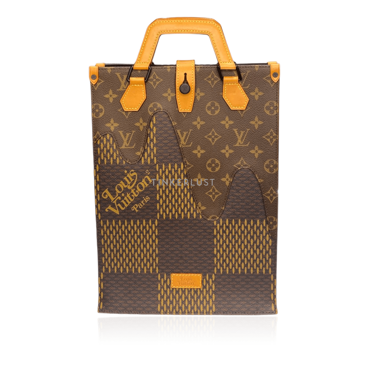 Louis Vuitton Sac Plat Nigo Monogram Sling Bag