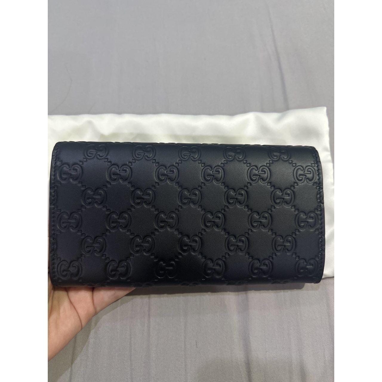 Gucci Ribbon Black Wallet