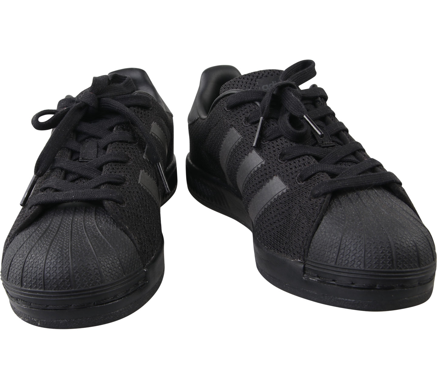 Adidas Black Super Star Bounce Sneakers