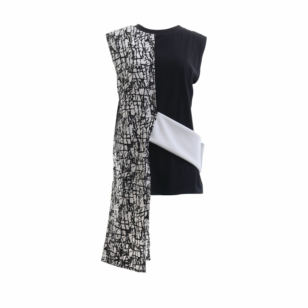 Private Collection Black & White Sleeveless