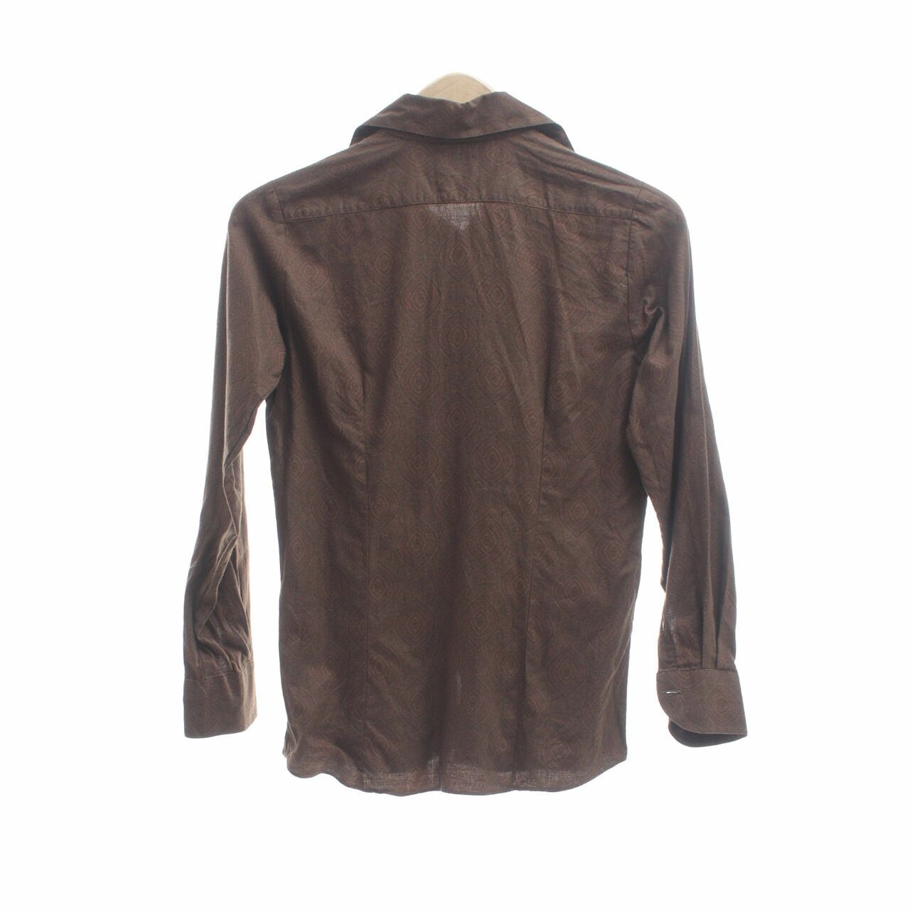 Private Collection Brown Printed Shirt