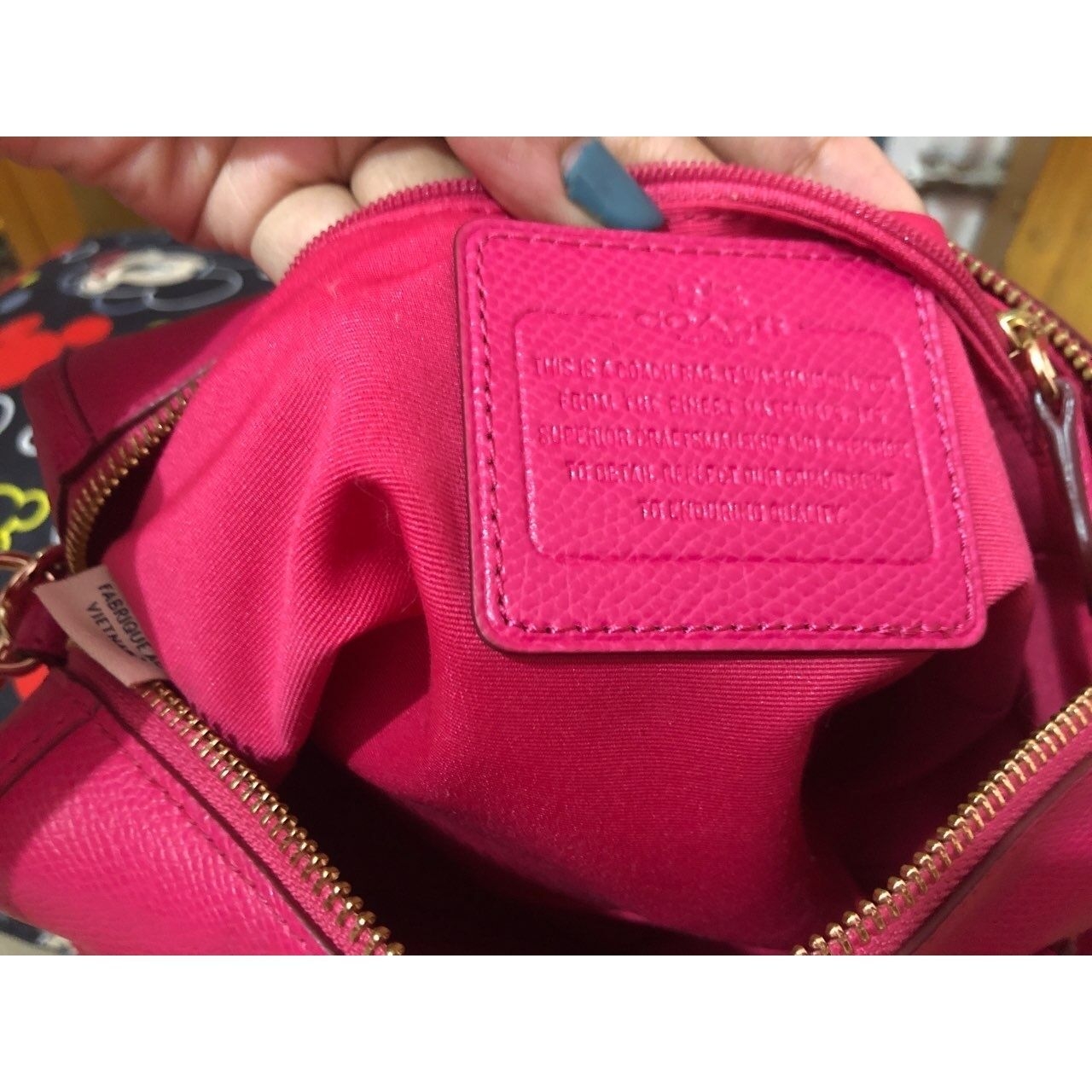 Coach bannet mini Rowan crossbody sethel Pink