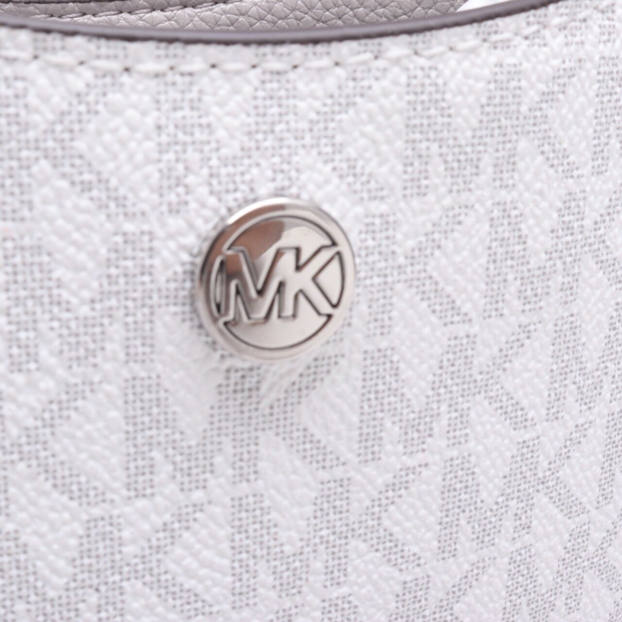 Michael Kors Briley Small Logo Messenger Bag Bright White Sling Bag