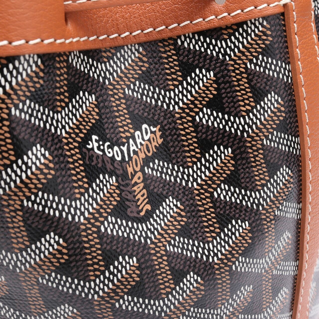 Goyard Petit Flot Bucket Shoulder Bag