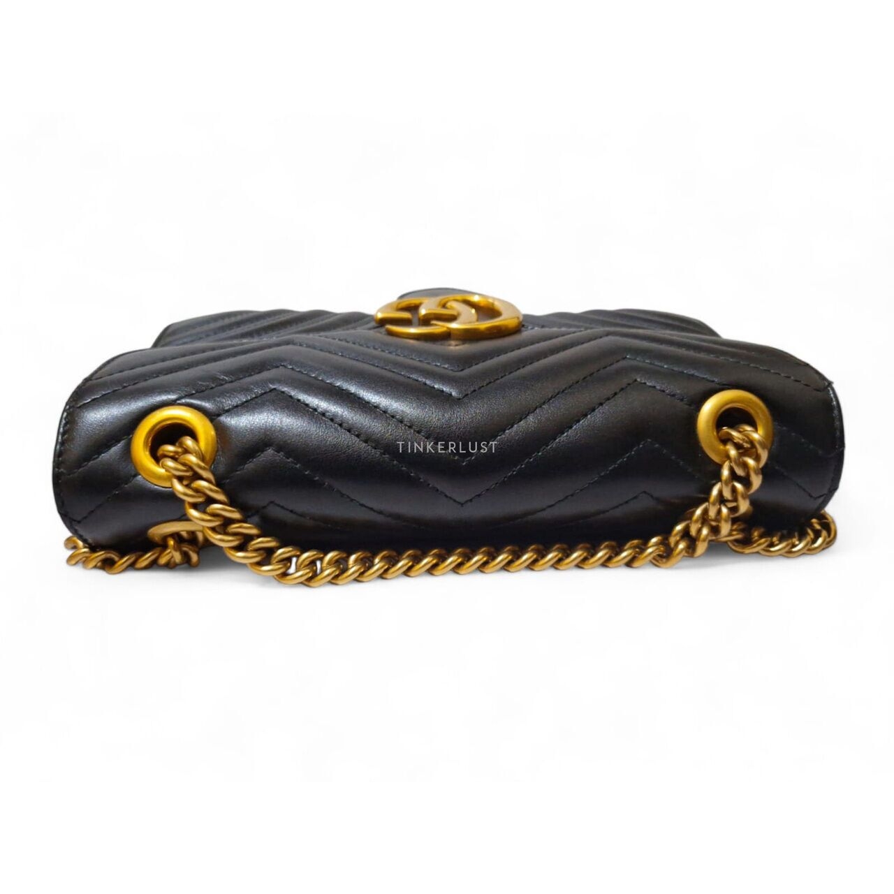 Gucci Marmont Small Black GWH Sling Bag