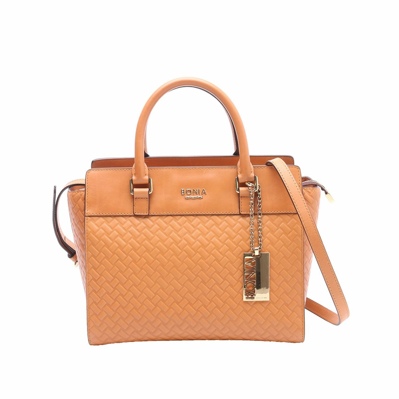 Bonia Brown Satchel