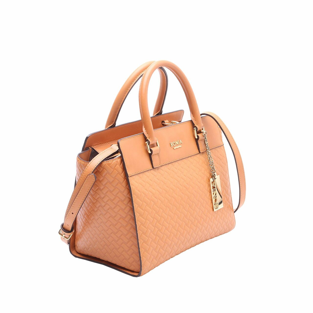 Bonia Brown Satchel